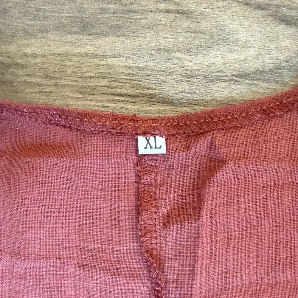 UANEO Women’s Linen Cotton Overalls XL - Picture 4 of 5